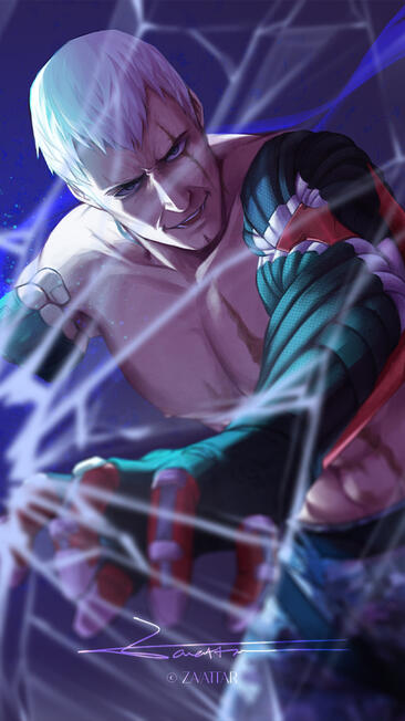 Bryan Fury Tekken 7 Fanart